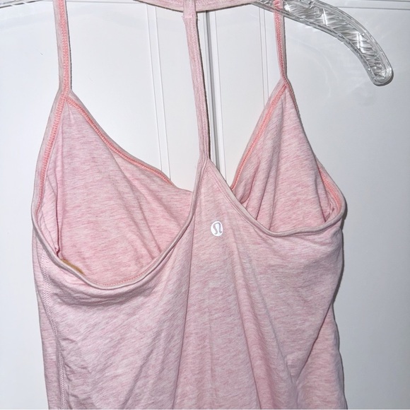 Lululemon Diversity Racerback Tank Sz 10 Heathered Blush Quartz - Picture 7 of 11